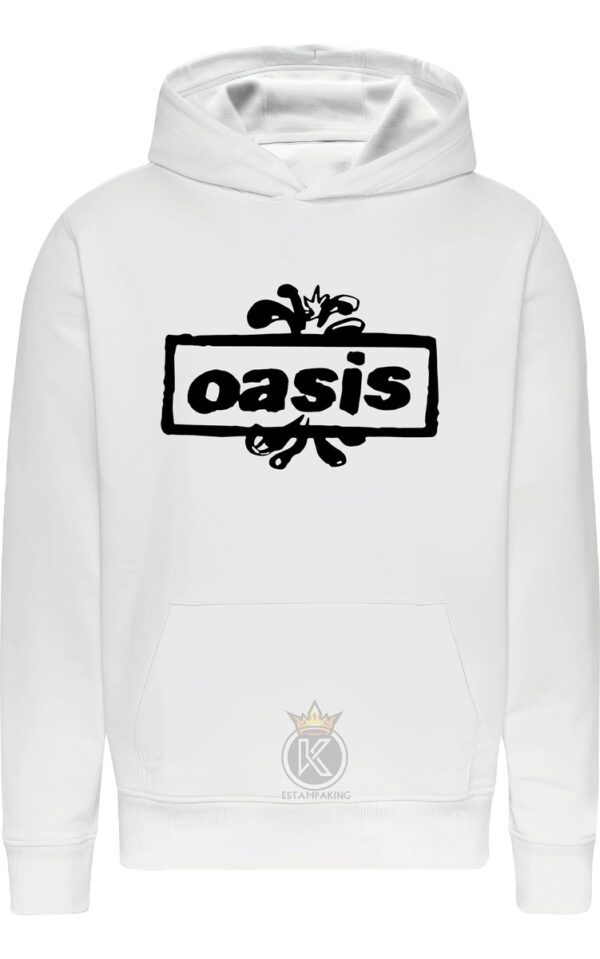 Poleron Oasis + Jockey Gorro - Rock - Metal - Estampaking - Imagen 6