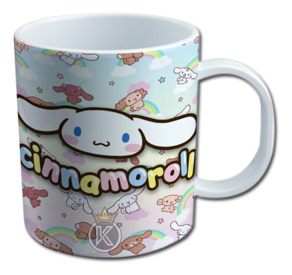 Poleron Cinnamoroll + Tazon - Hello Kitty - Perro En Forma De Nube - Personaje Amigable - Estampaking - Imagen 2