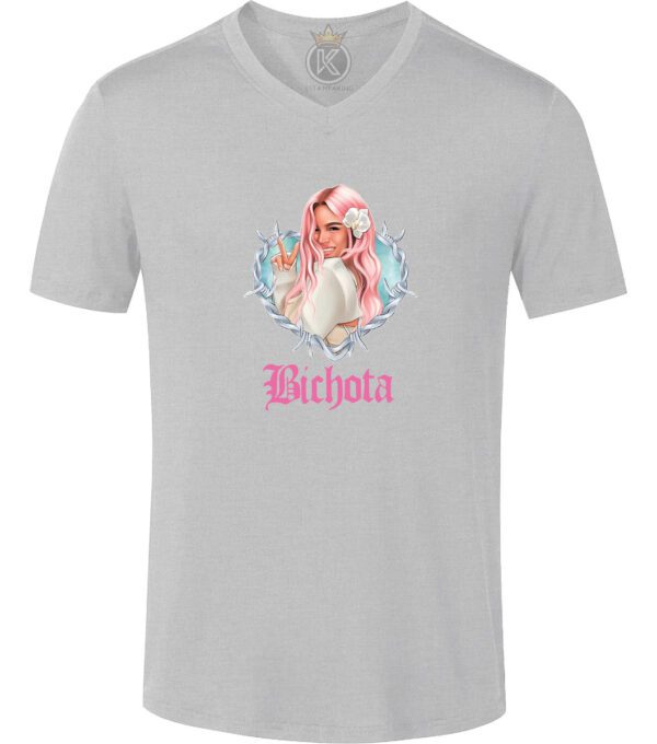 Polera Karol G - Bichota - Rosa - V - Estampaking - Imagen 5