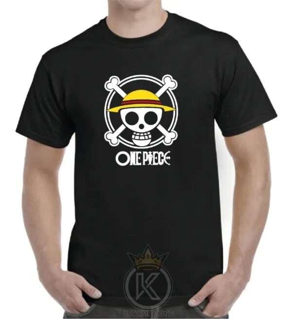 Polera One Piece + Jockey Gorro - Anime - Estampaking