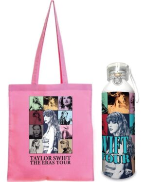 Tote Bag Taylor Swift R + Botella En Aluminio - Estampaking
