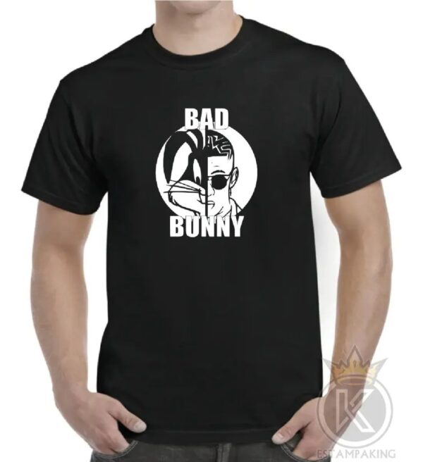 Polera Bad Bunny - Conejo Malo - Estampaking - Imagen 3