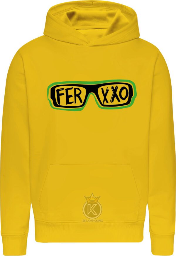Poleron Fercho - Ferxxo - Feid - Cantante Colombiano - Color Verde - Si Tu Supieras - Estampaking - Imagen 9