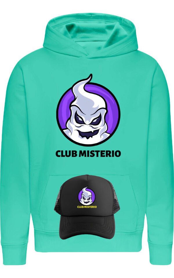 Poleron Club Misterio + Gorro Jockey - Fede - Youtuber 2 - Influencer - Edicion Morado - Estampaking - Imagen 25